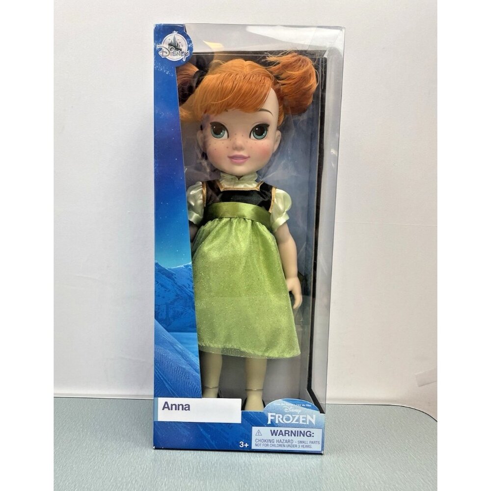 Disney Store Frozen Disney Animators Collection Anna Toddler Doll 16”